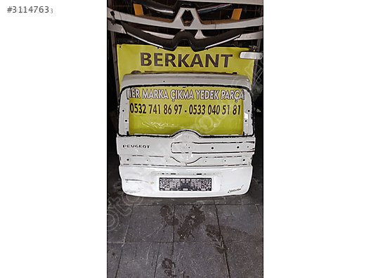 Fiat Fiorino Peugeot Bipper Citroen Nemo eski model bagaj kapağı
