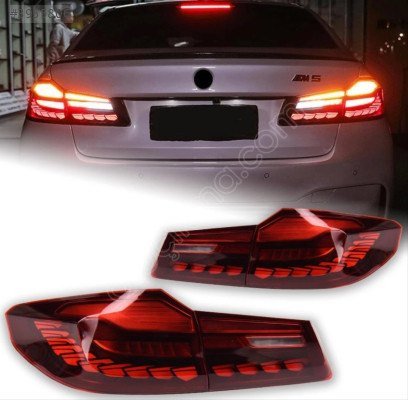 2017-2020 G30 IÇIN UYUMLU DRAGON LED STOP - KIRMIZI