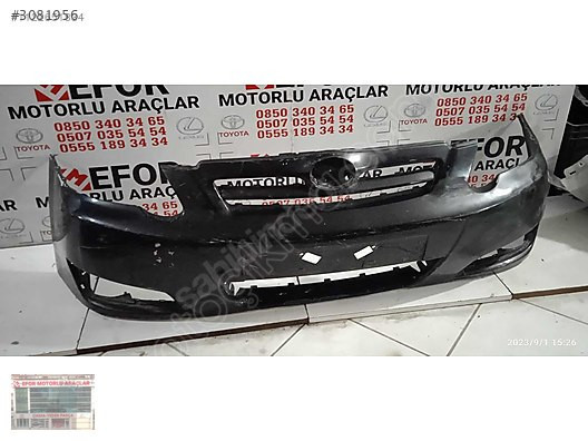 TOYOTA COROLLA ÖN TAMPON ÇIKMA ORJİNAL YEDEK PARÇA 04-07 MODEL