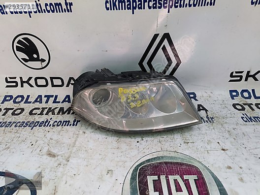 Volkswagen Passat b5,5 ön sağ far orijinal