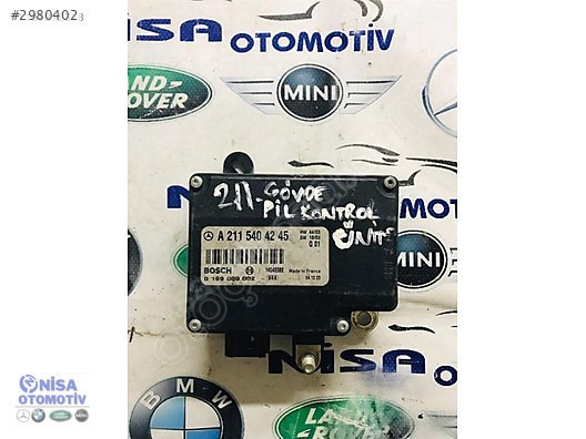 MERCEDES E SERİSİ W211 KASA AKÜ KONTROL BEYNİ A2115404245
