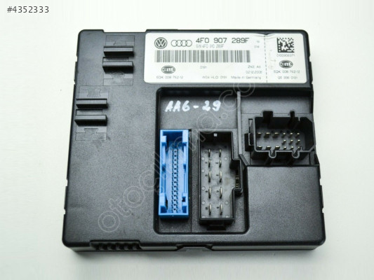 Audi A6 C6 Konfor Beyni 4F0907289F 4F0910289F Garantili Çıkma