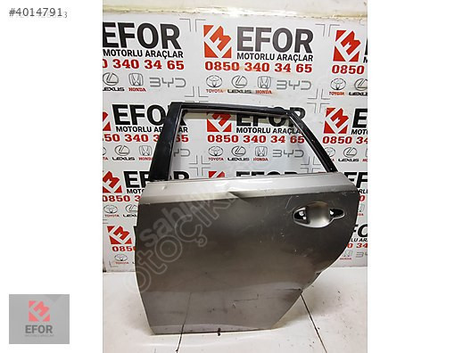 TOYOTA AURİS SOL ARKA KAPI ORJİNAL ÇIKMA YEDEK PARÇA 13-18