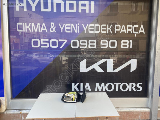 HYUNDAİ İ10 2020-2024 SOL AYNA SİNYALLİ KATLANIR ORİJİNAL ÇIKMA