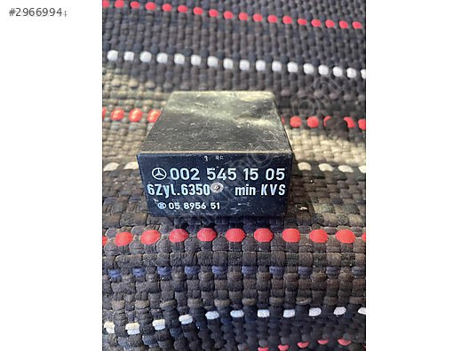 MERCEDES W126 SE-SEL ORJ YAKIT POMPA RÖLESİ SORUNSUZ -0025451505
