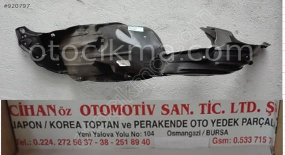 Honda Jazz Davlumbaz  2009 2013 Sağ Sol
