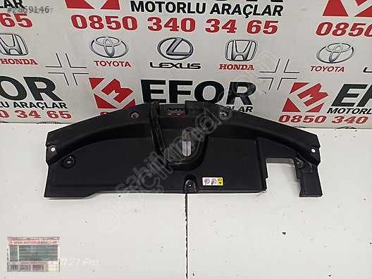 TOYOTA COROLLA HYBRİD PANEL ÜST PLASTİĞİ ÇIKMA ORİJİNAL2010-2023