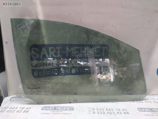 ÇIKMA FORD FOCUS 2 SAĞ ÖN KAPI CAMI