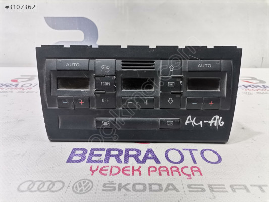 AUDİ A4 B6 B7 KLİMA KONTROL PANELİ 8E0820043BL