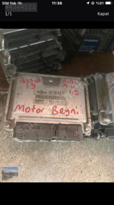 Volkswagen passat 1.9 motor beyni