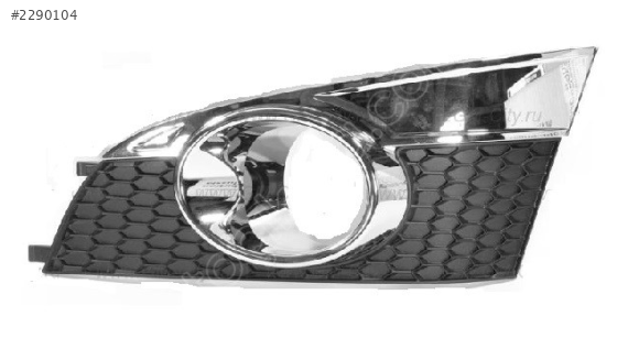 CHEVROLET CAPTİVA SİS FAR KAPAĞI SOL ( KROMLU ) 2012-