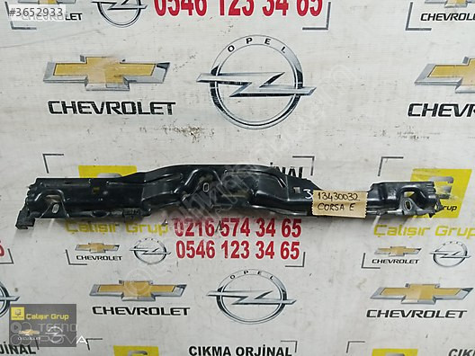CORSA E ÖN TAMPON ORTA BRAKET OEM 13430032 ÇIKMA SÖKME YEDEK PAR
