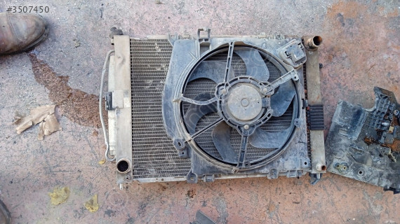 RENAULT CLİO 3 RADYATÖR FAN SET 1.2 BENZİNLİ