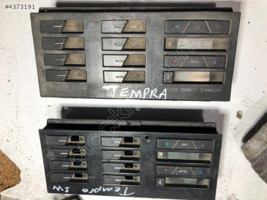 Fiat Tempra Tipo Dijital Klima Kontrol Paneli