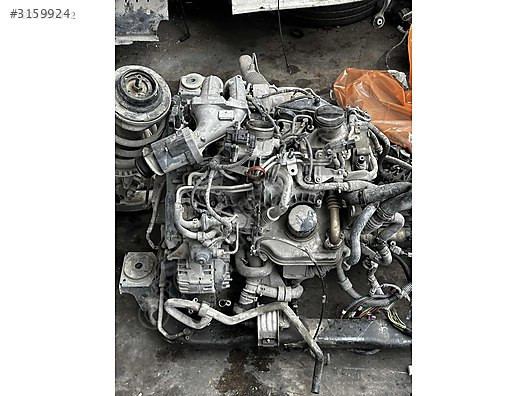 VOLKSWAGEN TRANSPORTER KOMPLE MOTOR ÇİFT TURBO 180'Lik