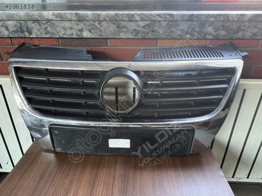 Volkswagen Passat B6 3AA853651 Nikelajsız Çıkma Ön Panjur 2006-20