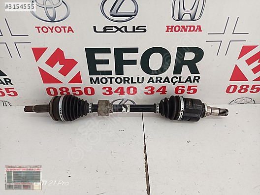 TOYOTA COROLLA SOL AKS ÇIKMA ORİJİNAL PARÇA 2019-2024