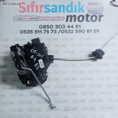 4b1837015G AUDİ A4 A6  ÇIKMA SOL ÖN KAPI KİLİDİ M