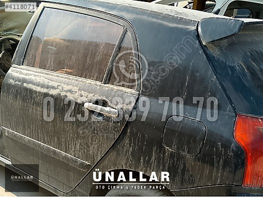 TOYOTA COROLLA SOL ARKA ÇAMURLUK ve TÜM AKS| ÜNALLAR OTO ÇIKMA |