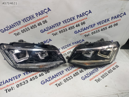 VW Caddy sağ sol LED'li far