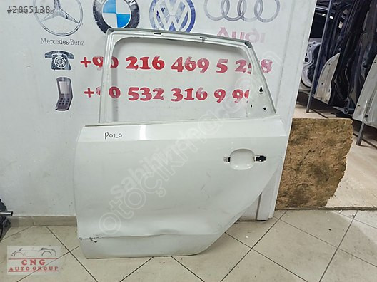 Volkswagen polo sol arka kapı 2012