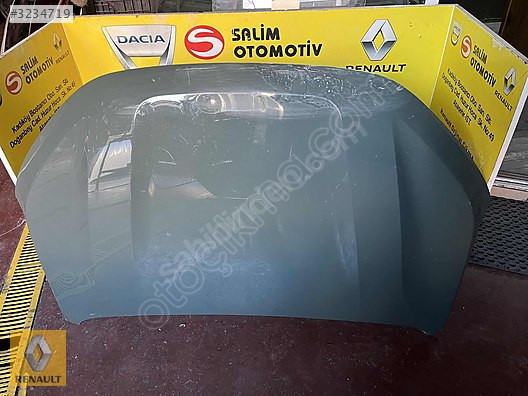 DACİA DUSTER ÇIKMA ORJİNAL MOTOR KAPUTU YEŞİL VE DİĞER PARÇALARI