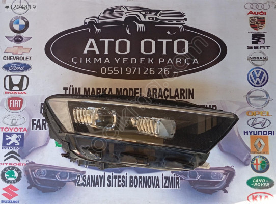 VOLKSWAGEN TROC ORJİNAL ÇIKMA SAĞ FAR