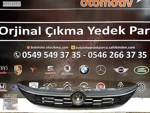 2016-2020 Fiat Doblo-4 ön panjur orjinal çıkma
