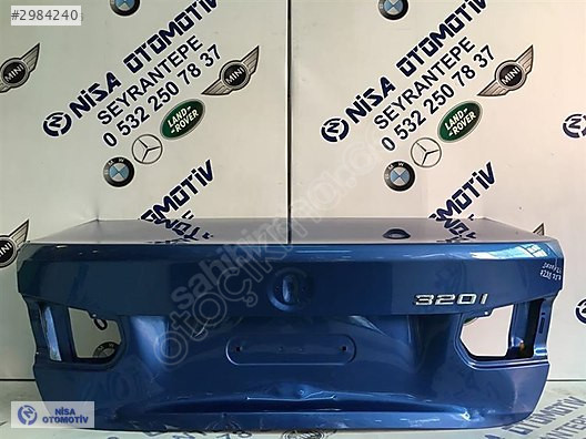 BMW 3 SERİSİ F30 KASA BAGAJ KAPAĞI ORJ ÇIKMA 7288757