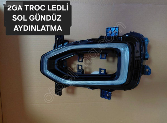 2ga941055k Volkswagen T-roc Gündüz Farı Led Sol 19-