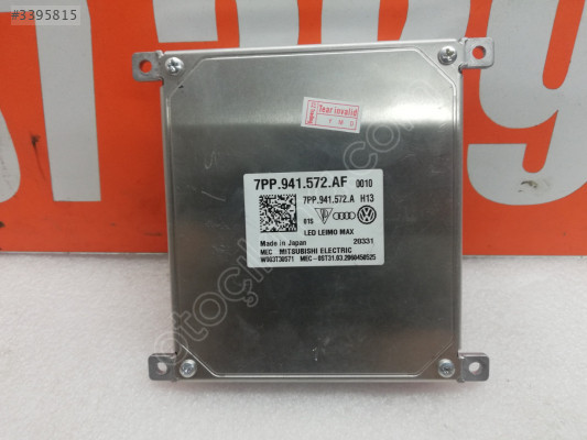 AUDİ A3 MATRİX FAR BEYNİ 7PP 941 572 AF KODLU