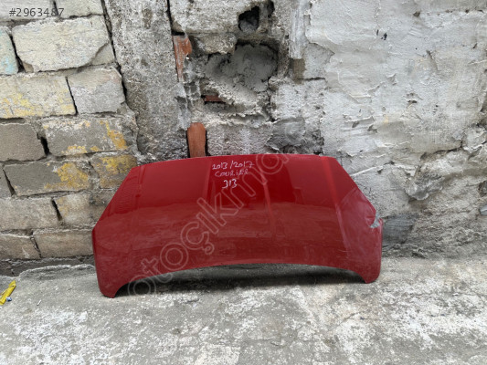 2014-2017 Ford Courier ön kaput kırmızı