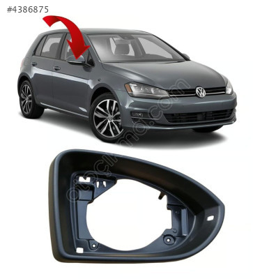 5G0857602 VW GOLF7 2014 AYNA ÇERÇEVESİ SAG