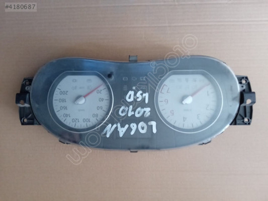 dacia logan 2010 1.5 gösterge/km saati (son fiyat)