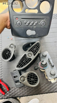 Renault Clio klima havalandırma menfez klima kontrol ünitesiteyip
