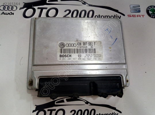 4D0907551F-4D0907551P A4-A6 2.8 ACK MOTOR BEYNİ ÇIKMA
