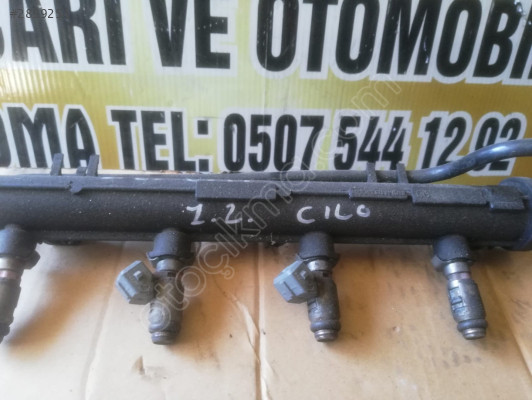 clio rail borusu ve enjektörleri