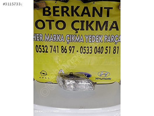 Fiat Albea Palio eski model sağ far orijinal