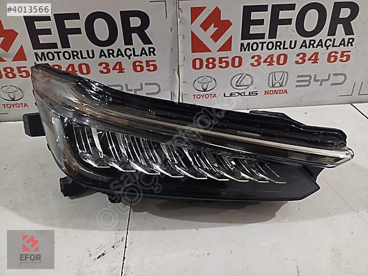 HONDA CİTY SAĞ FAR ORJİNAL ÇIKMA YEDEK PARÇA 21-24