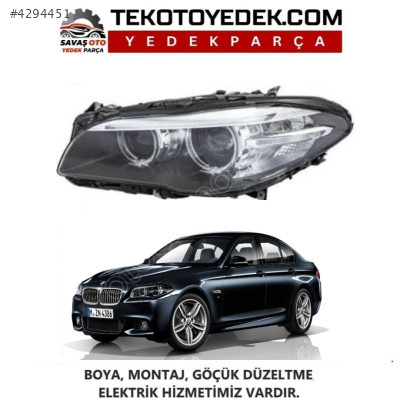 BMW F10 LCİ ÖN  BI-XENON FAR SAĞ SOL 2014 VE ÜZERİ / KAMPANYA