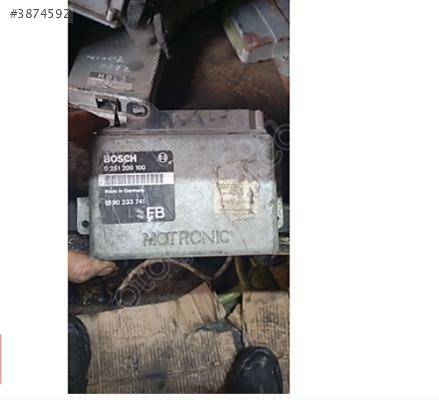 0261200100 / GM 90233741 OPEL Vectra ve OMEGA MOTOR BEYNİ