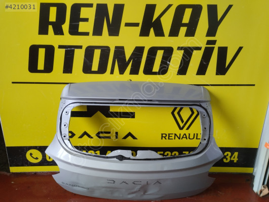 901492891R 901225148R DACİA SANDERO BAGAJ KAPAĞI GRİ ORJ ÇIKMA