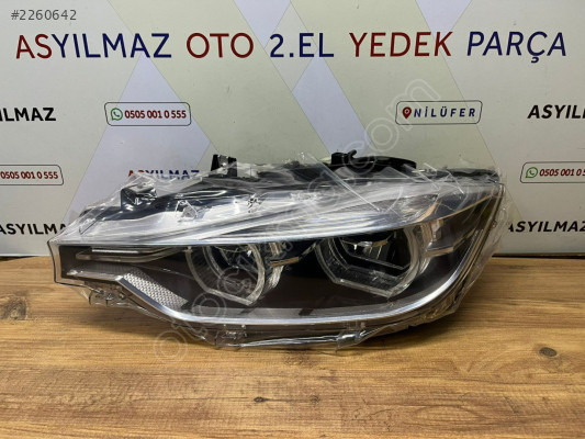 BMW 3 SERİSİ F30 LCİ SOL FAR LED SIFIR YANSANAYİ BOŞ HALDE