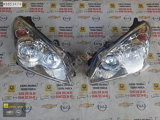 OPEL ASTRA H SAĞ SOL FAR ÇIKMA SÖKME YEDEK PARÇA