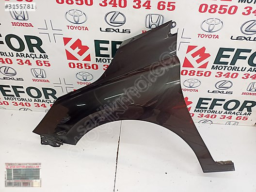HONDA CİTY ORJİNAL ÇIKMA SOL ÖN ÇAMURLUK 21-24