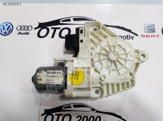 8K0959812 A4-Q5-SUPERB-YETİ CAM MOTORU SAĞ ARKA