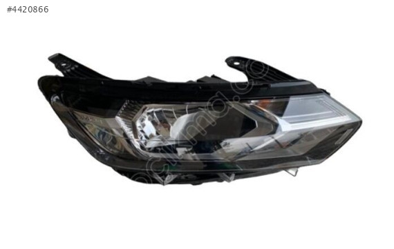 Dacia Sandero 3 Jogger İçi Siyah Krom Çıtalı Sağ Far 260104188R