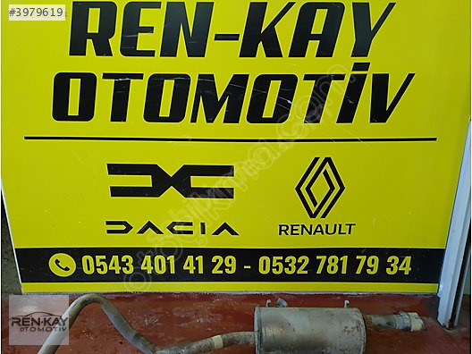203000066R RENAULT FLUENCE KOMPLE EGZOZ ÇIKMA ORJ RENKAY KOCAELİ