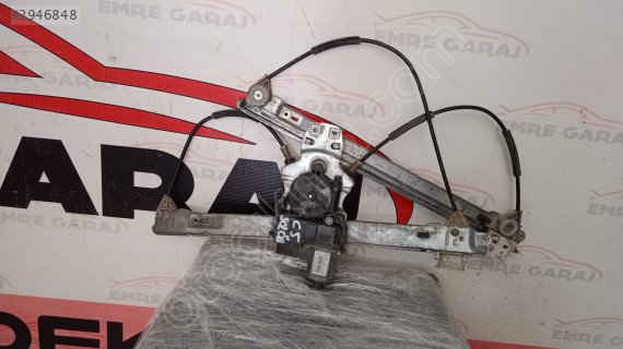 0130822444 Citroen C5 Sol Ön Cam Krikosu Regülatörü Motorlu