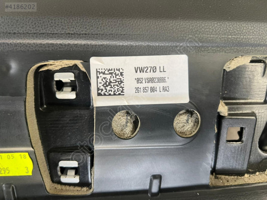 VOLKSWAGEN POLO 2018 BAGAJ KİLİT PLASTİĞİ ALKAN OTOMOTİV